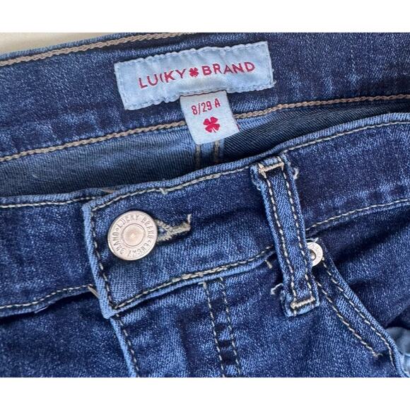 Lucky Brand Womens Blue Denim Jeans 8/29 A Ava Mid Rise Skinny - Picture 3 of 11